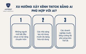 Xu hướng xây kênh Tiktok bằng AI phù hợp với ai?