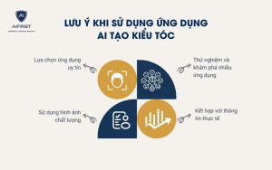Lưu ý khi sử dụng ứng dụng AI tạo kiểu tóc