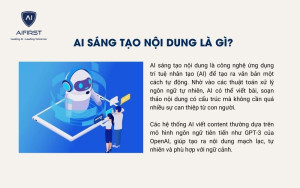 AI sáng tạo nội dung là gì?