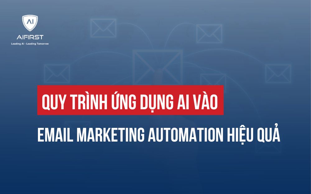 QUY TRÌNH ỨNG DỤNG AI VÀO EMAIL MARKETING AUTOMATION THÀNH CÔNG