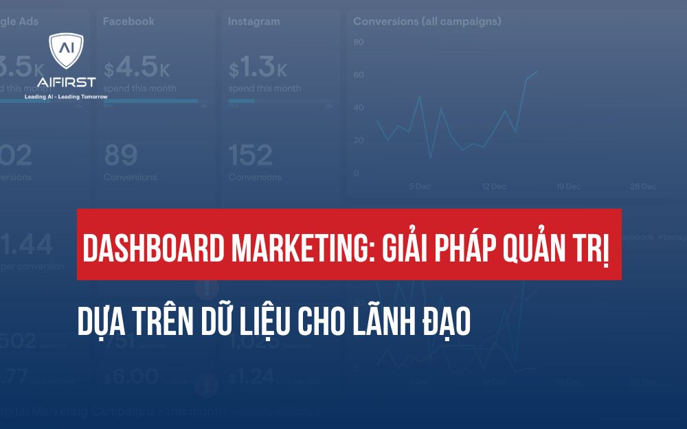 DASHBOARD MARKETING: GIẢI PHÁP QUẢN TRỊ DỰA TRÊN DỮ LIỆU CHO LÃNH ĐẠO
